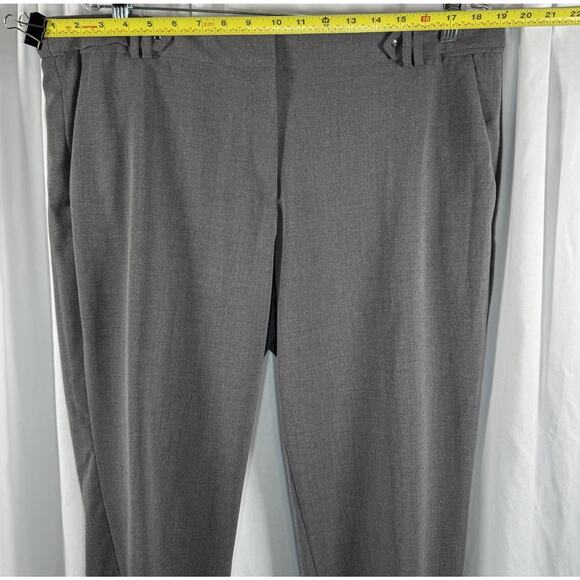 ESPRIT Side Tabs Cuff Trousers Gray 14 Academia Professional Career 89-01 - Picture 8 of 12